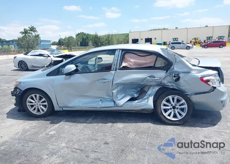 2012 Honda Civic Ex from USA, damaged, VIN 19XFB2F86CE312901